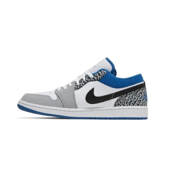 کتونى نایک ایر جردن 1 آبی Nike Air Jordan 1 Low SE True Blue