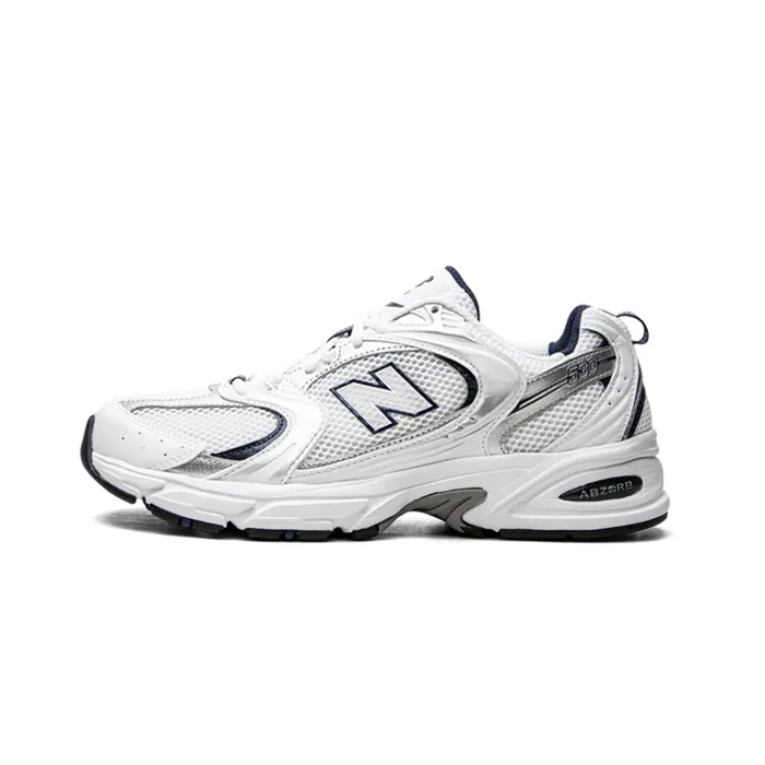 کتونی نیوبالانس 530 سفید سرمه ای New Balance 530 White Navy
