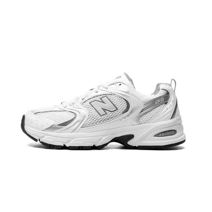 کتونی نیوبالانس 530 نقره ای New Balance 530 White Silver